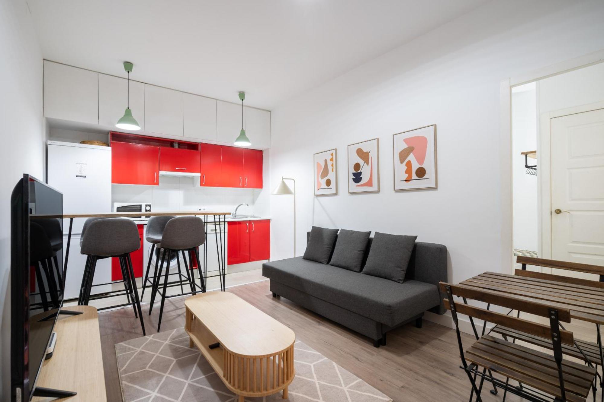 Apartamento En Chueca Para 4 Personas Alquiler Temporal Madrid Dış mekan fotoğraf
